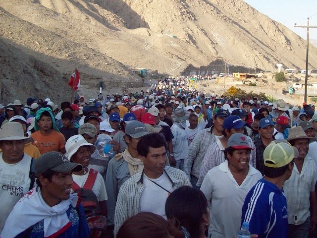 Aumentarán presencia policial en la protesta contra el proyecto minero Tía María