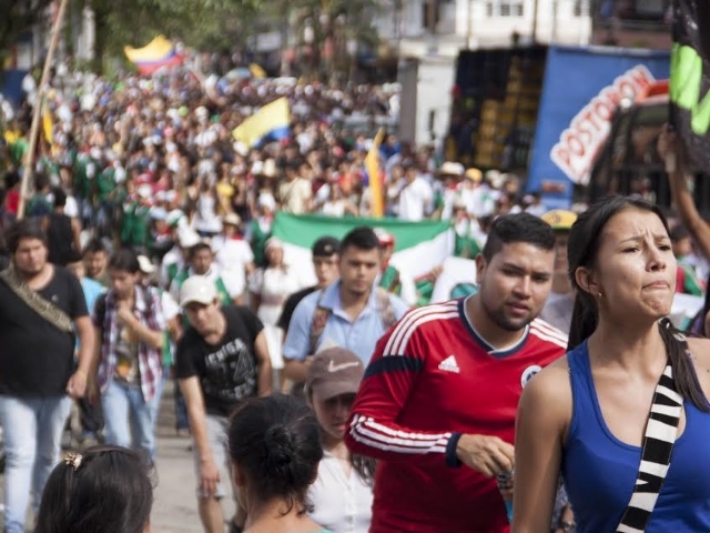 Más de 50 mil personas marcharon en Tolima contra la mega minería