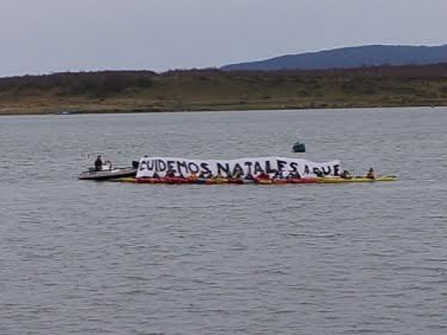 Manifestaron en Puerto Natales contra proyecto carbonifero