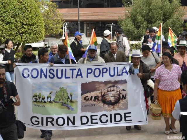 Quimsacocha pide consulta por minería a la Corte Constitucional