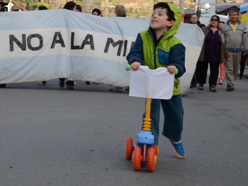 Nueva marcha del NO A LA MINA en Esquel y cierre de la Campaña AGUA PARA JÁCHAL