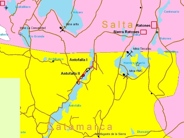 La Corte Suprema no intervendrá en el conflicto de límites entre Catamarca y Salta por áreas mineras