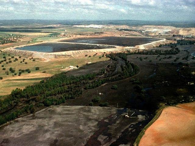 A 17 años del desastre minero de Aznalcóllar existe fuerte contaminación de margenes de ríos