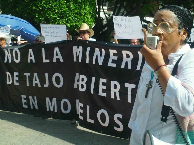 Habitantes de Coatetelco se oponen a la operación de minera Alamos Gold