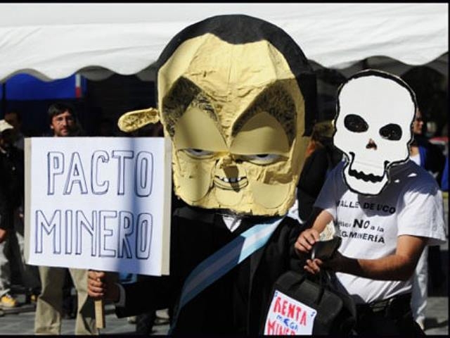 Los pueblos cordilleranos y patagónicos repudian el Pacto Federal Minero