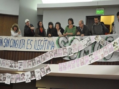 Radicales de Esquel también piden derogar la ley de zonificación minera y aprobar la Iniciativa Popular