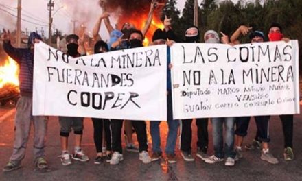 Barricadas y manifestación contra proyecto minero de Andes Copper con detenidos
