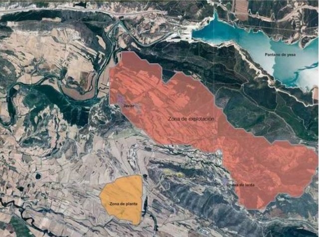 La Junta Aragonesa reclama información sobre las posibles afecciones de la mina de potasa en Ejea
