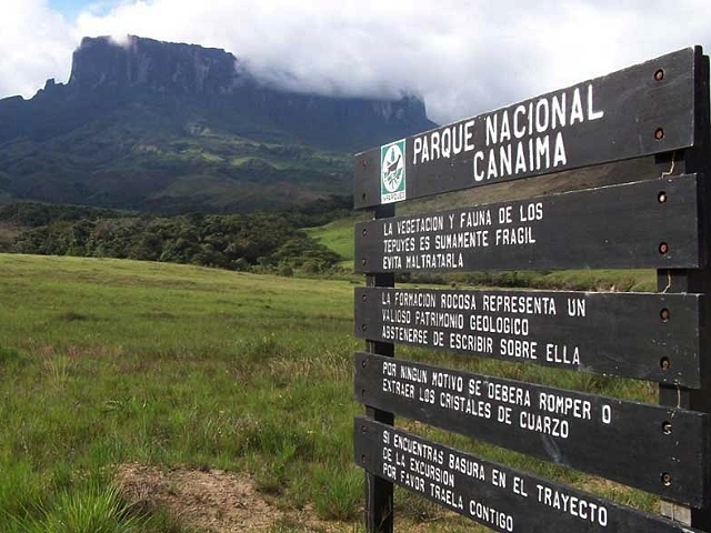 Arco Minero del Orinoco amenaza el Parque Nacional Canaima