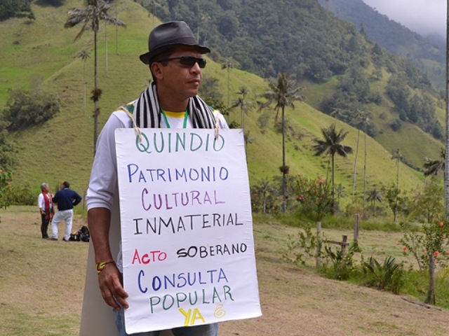 Alcaldes colombianos con facultad de rechazar proyectos mineros