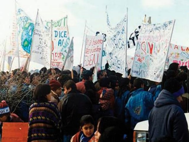 Se cumplen 20 años de la gran marcha que dijo NO al basurero nuclear en Gastre