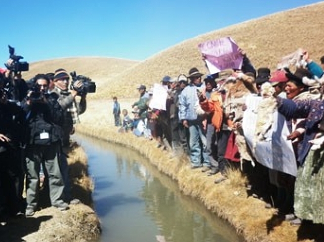 Regantes de Lampa y Melgar se unifican contra la contaminación minera en defensa de cuencas hídricas