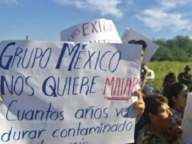 Demandan en Sonora que Grupo México atienda a los afectados por mega derrame minero