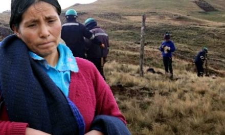 Minera Yanacocha irrumpe en el terreno de Máxima Acuña y destruye sus cultivos