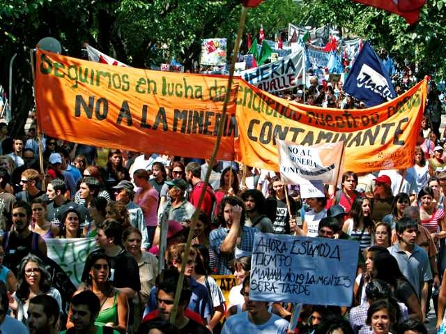 Repudio de asambleas de Cuyo-NOA a la avasallante e inhumana política extractiva