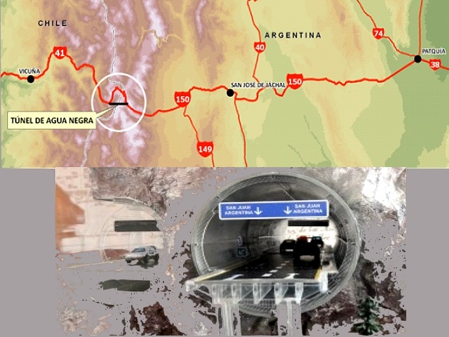 Túnel internacional Agua Negra: Cumpliendo el IIRSA y beneficiando a las grandes mineras