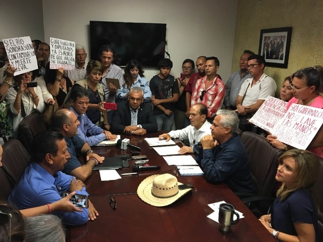 En reunión con diputados en Sonora pidieron el cierre de la mina Buenavista