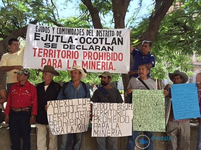Autoridades comunales se oponenen a proyectos mineros en Oaxaca
