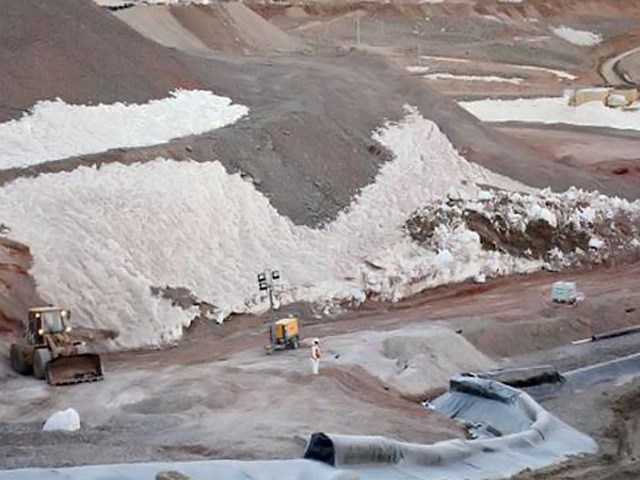 Por el derrame minero, un fiscal pide el secuestro de documentos del Instituto Argentino de Nivología y Glaciología