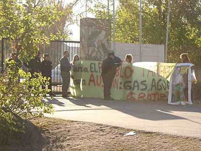 Protesta en la convención minera: “Ningún pueblo se ha desarrollado con la megaminería”