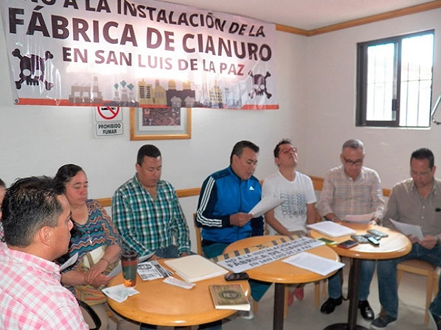 No quieren la instalación de planta de cianuro en Guanajuato