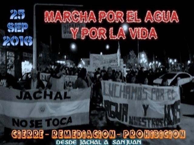 Marcha sobre la ciudad de San Juan para exigir el cierre, remedición y prohibición