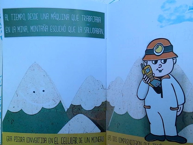 Los libros infantiles que lanzó el gobierno de San Juan para defender a la minería