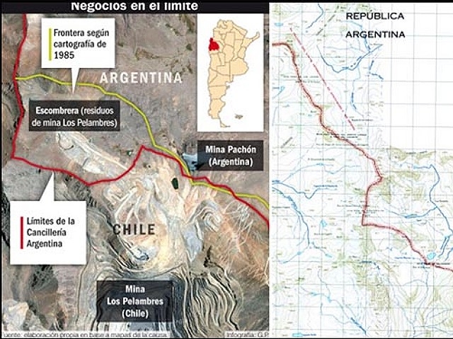 La Cancillería iniciará tratativas para el retiro de los desechos tóxicos mineros arrojados en San Juan desde Chile