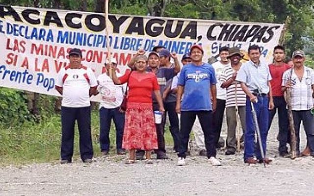 Exigen cierre definitivo de cuatro minas en Chiapas