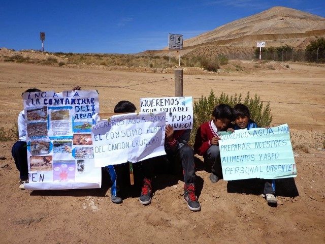 Empresas mineras consume similar o mayor cantidad de agua que Oruro en un día