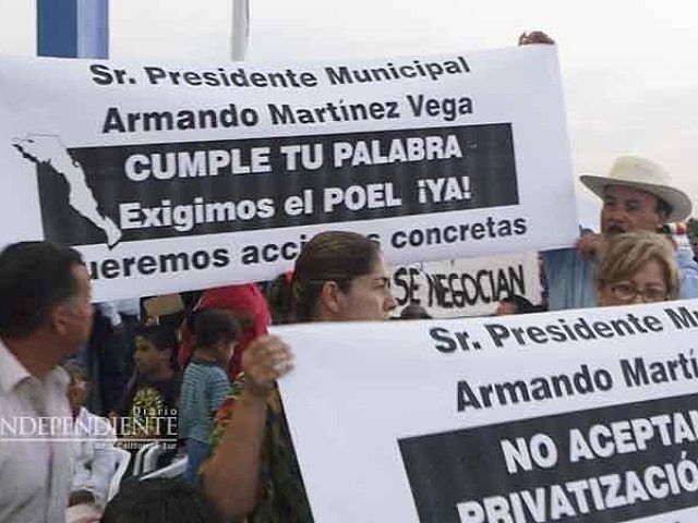 Se pronunció el Alcalde de La Paz contra la minería tóxica