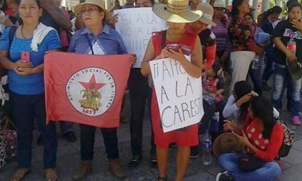 Protestan contra mineras en sierras de Chiapas
