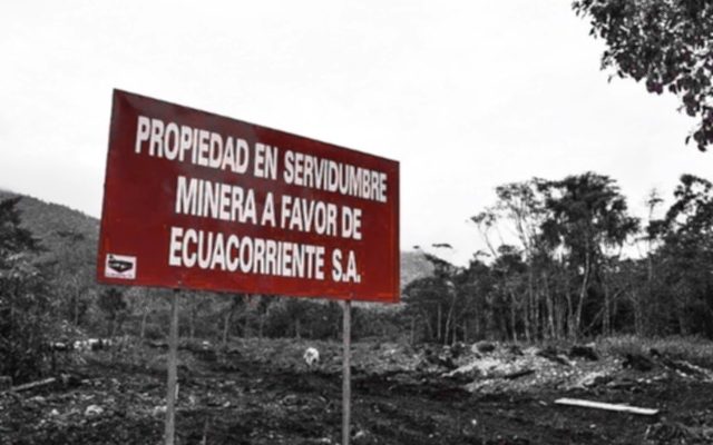 Minera china desplaza a indígenas en la amazonía ecuatoriana