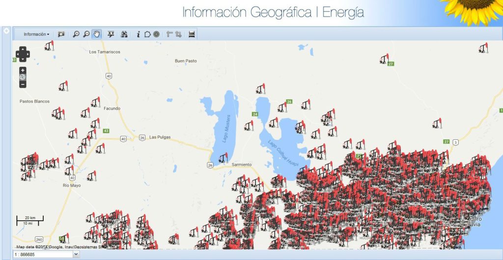CGSJ Pozos gas y crudo del sur de Chubut