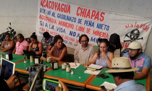 Activistas denuncian “contubernio” entre gobierno de Chiapas y mineras