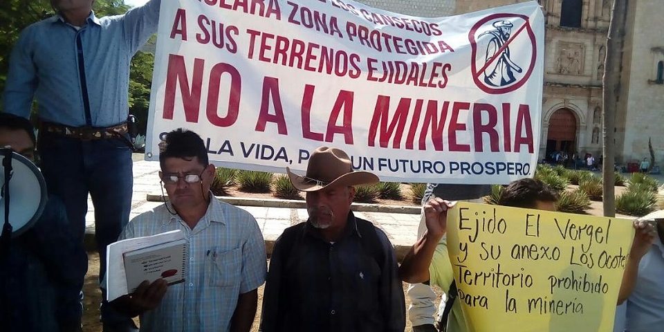 Pueblos indígenas de Oaxaca rechazn nueva incursión de minera de Canadá