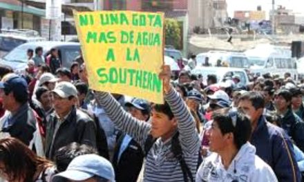 Responsabilizan a minera Southern Copper de trasvase de agua hacia Tacna