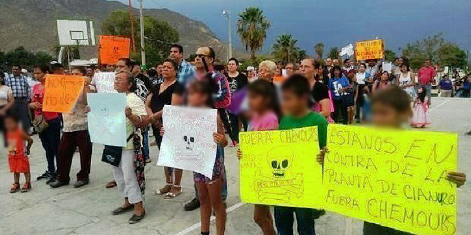 Vecinos de El Siete y otras aledañas se movilizan contra instalación de fábrica de cianuro