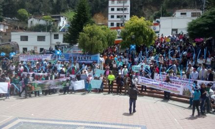 Comunidades protestaron por explotación minera en Santurban