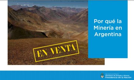 Los documentos ofreciendo yacimientos argentinos a las mineras en la Feria de Canadá