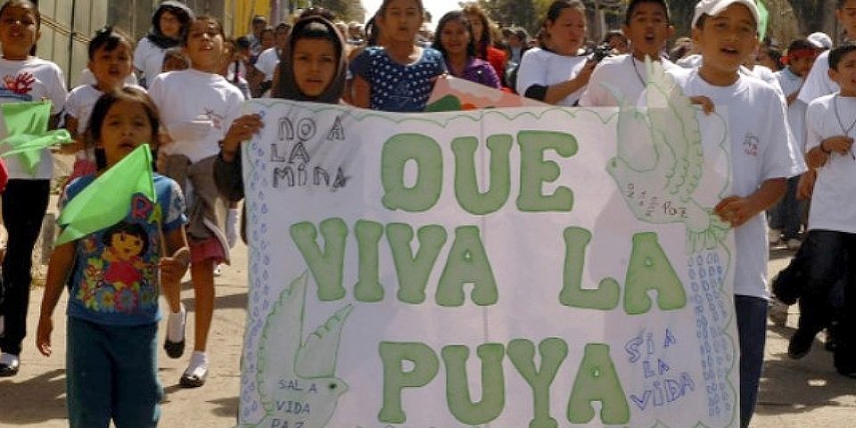 La Puya, un ejemplo de resistencia pacífica contra la minería en Guatemala 