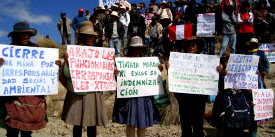 Encuesta peruana demuestra la pésima experiencia de la minería a gran escala