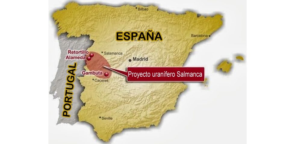 Mina de uranio de Salamanca sin estudio de impacto ambiental transfronterizo