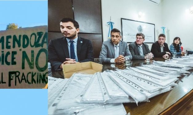 Asambleas mendocinas presentarn 42.851 firmas contra el fracking