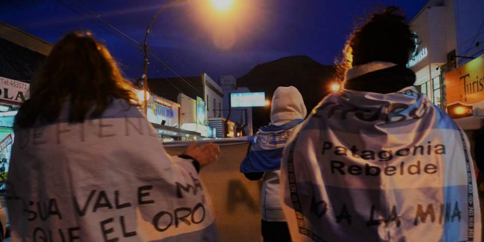El pueblo de Chubut, movilizado y unido por el NO A LA MEGAMINERÍA