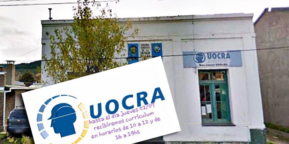 La UOCRA de Esquel, socia de las mineras