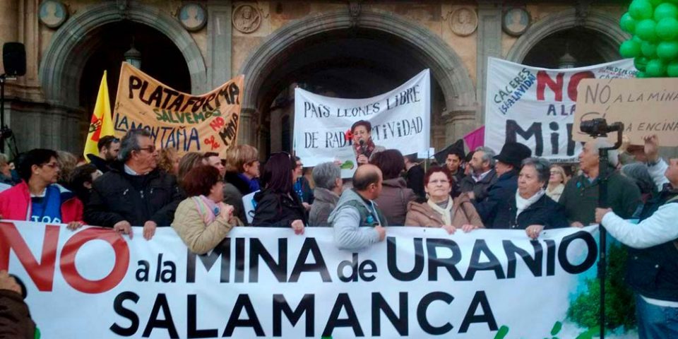 El uranio en Salamanca no tiene licencia social