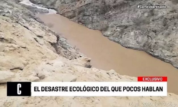 Derrame minero en Perú
