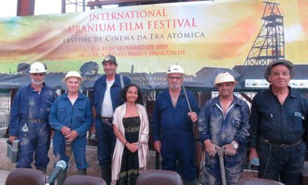 Larga lucha de trabajadores de minas de uranio en Portugal.