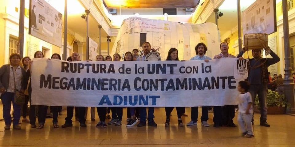 La UNT rechaza el proyecto Agua Rica